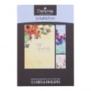 Boxed Cards: Sympathy (Watercolor Flowers)
