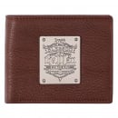 Blessed Is The Man Brown Genuine Leather Wallet