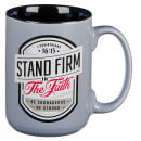 Mug: Stand Firm in the Faith (Ceramic)