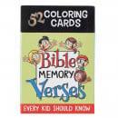 52 Coloring Cards for Kids: Bible Memory Verses Every Kid Should Know