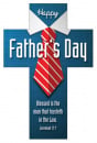 Father's Day Bookmark: Blessed Is The Man (25 PK)