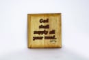 5x5 Philippians 4:19 Wooden Plaque