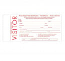 Visitor's Card with Name Tag (100)