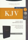 KJV Reference Bible (Giant Print, Black Bonded Leather, Indexed)