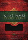 KJV Study Bible, Large Print, Thumb Indexed, Red Letter Edition: Second Edition (Black)