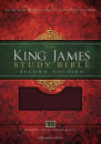 KJV Study Bible, Thumb Indexed, Red Letter Edition: Second Edition (Burgundy)