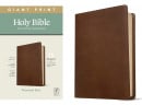 NLT Personal Size Giant Print Bible, Filament Enabled Edition (Rustic Brown)