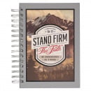 Spiral Journal: Stand Firm (Bible Verse Notebook)