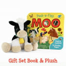 Moo Gift Set (Book & Plush)