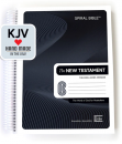 Spiral KJV New Testament Bible For Men