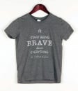 Start Being Brave About Everything, St. Catherine of Siena, Youth T-shirt (Small)
