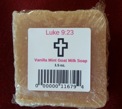 Vanilla Mint:Cross:Small