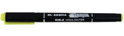 Zebrite Double Ended Highlighter - Yellow