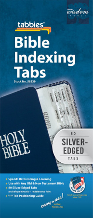 Tabbies for Old & New Testament (Silver Edge)