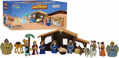 BibleToys Nativity Set (17pcs)