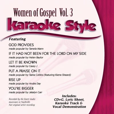 Karaoke Style: Women Of Gospel Vol. 3