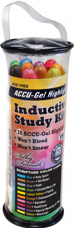 Accu-Gel Highlighters: Inductive Study Kit (10PK)