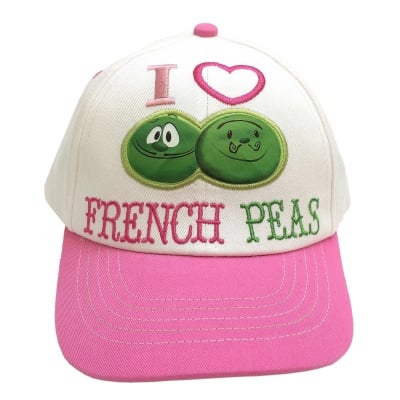 I Love French Peas:Toddler Cap