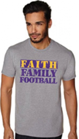 Faith Family Football: LSU (3X-Large)