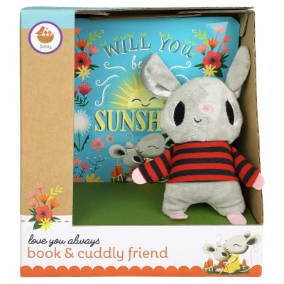 Will You Be My Sunshine Gift Set (Book and Cuddly Friend)