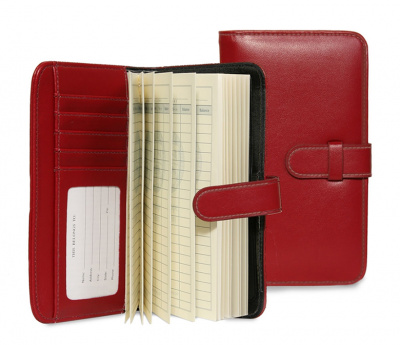 Designer Wallet: Envelope System (Red)
