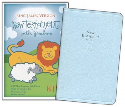KJV New Testament and Psalms (Blue)