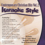 Karaoke Style: Contemporary Christian Hits, Vol. 2
