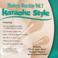 Karaoke Style: Modern Worship, Vol. 1