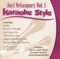 Karaoke Style: Jaci Velasquez, Vol. 1