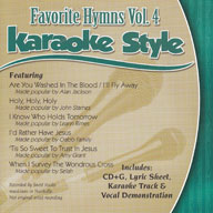 Karaoke Style: Favorite Hymns, Vol. 4