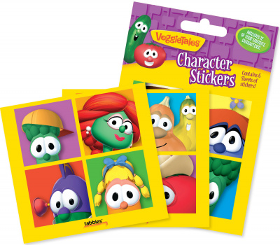 VeggieTales Character Stickers