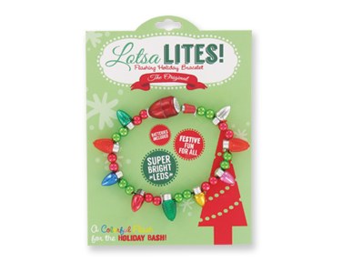 Lotsa Lites Flashing Holiday Bracelet