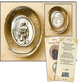 Pocket Stone: Saint Peregrine Healing Saint (Refill)