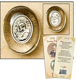 Pocket Stones: Saint Pio Healing Saint (Refill)