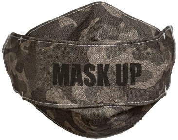 Face Mask: Mask Up (Camo)
