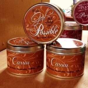 Candle Tin: Cassia (8 oz)