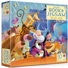 Noah's Ark Book and Puzzle