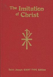Imitation of Christ: Large Print | Hardcover | Burgundy