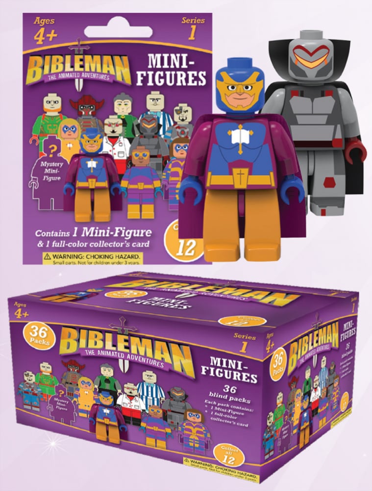 Bibleman: Mini Figures (Case) - P23 (Christian Toys and Gifts at
