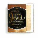 Boxed Cards: Names Of Jesus (Box of 18)
