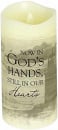 Candle: God's Hands (Flameless/Vanilla)
