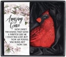 Plaque: Amazing Grace Cardinal (Gift Boxed)