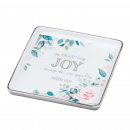 That My Joy May Be In You Floral Ceramic Trinket Tray