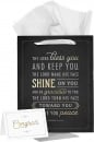 Gift Bag: Lord Bless You And Keep You (Large with Gift Card)
