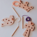 Trinity Wooden Lacing Toy Set