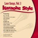 Karaoke Style:  Love Songs Vol. 3