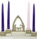 Candle Holder: Nativity