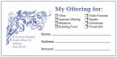 Offering Envelope: Blessed To Give (Box of 100)