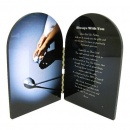 Golf Prayer Plaque