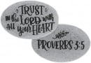 Proverb Stone:  Trust In The Lord